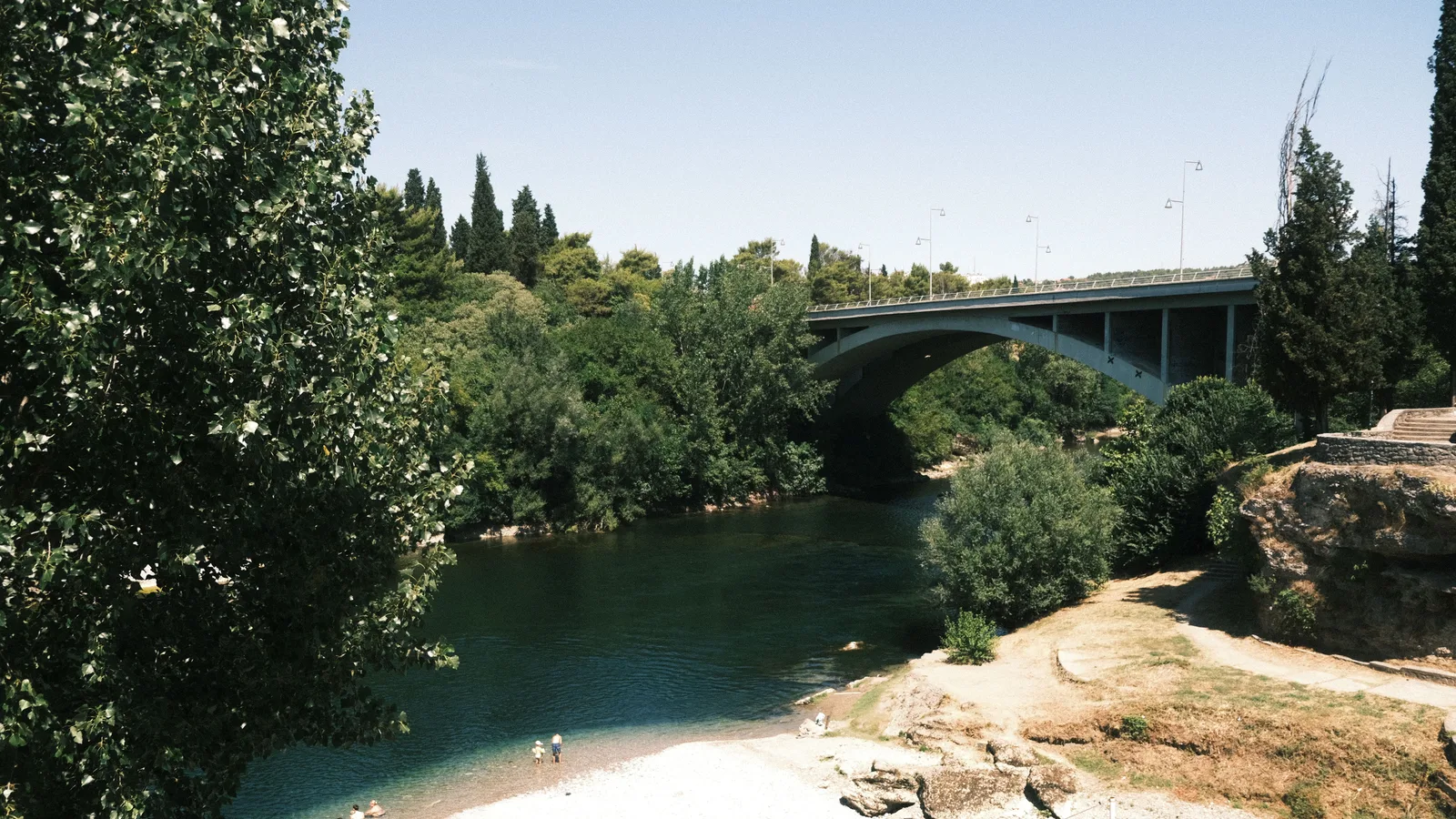 Il ponte sulla Moraca a Podgorica